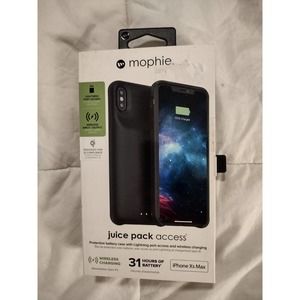 iPhone XS Max Protective Battery Case With Lightening Port Access And Wireless
